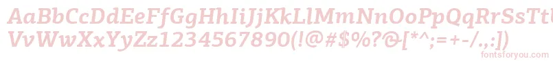 PfagoraslabproBolditalic Font – Pink Fonts