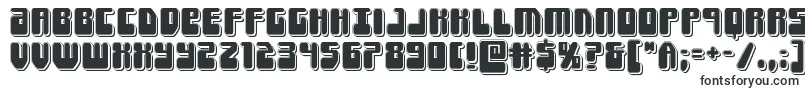 Шрифт Forcemajeurepunch – плакатные шрифты