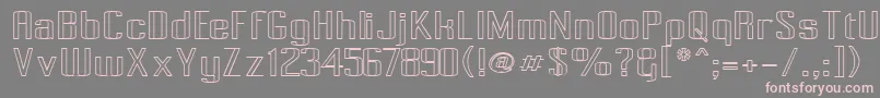 More about Pecot006 Font Pecot006 Font – Pink Fonts on Gray Background