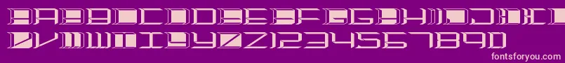 Więcej informacji o czcionce Highorbit2 Czcionka Highorbit2 – różowe czcionki na fioletowym tle