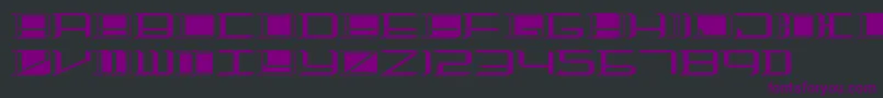 En savoir plus sur la police Highorbit2 Police Highorbit2 – polices violettes sur fond noir