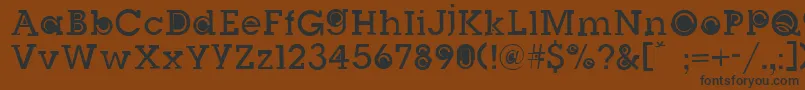 More about SlugBugFilledRegular Font SlugBugFilledRegular Font – Black Fonts on Brown Background