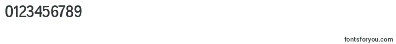 NegotiateRg Font – Fonts for Numbers and Digits