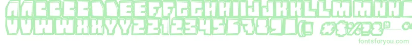 Grandnover3 Font – Green Fonts on White Background