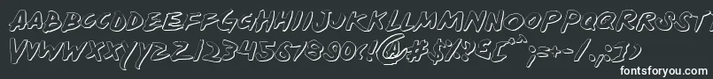 YellowjacketShadow Font – White Fonts