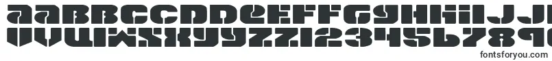 Czcionka SpaceCruiserExpanded – pogrubione fonty