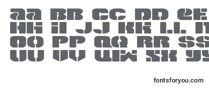 SpaceCruiserExpanded Font