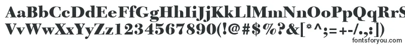 NewCaledoniaLtBlack-fontti – jyrkät fontit