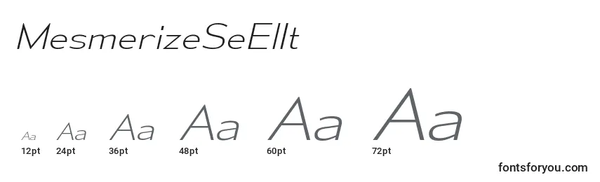 MesmerizeSeElIt Font Sizes