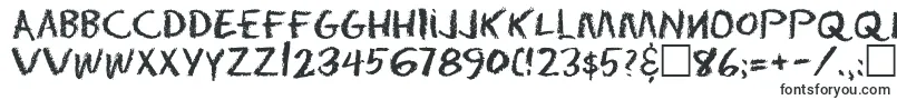Шрифт Eraser Regular – шрифты для Adobe Indesign