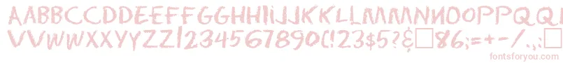 More about Eraser Regular Font Eraser Regular Font – Pink Fonts on White Background
