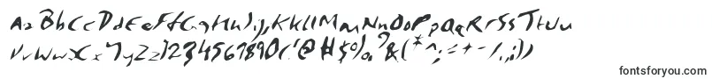 ElmoreItalic Font – Damaged Fonts