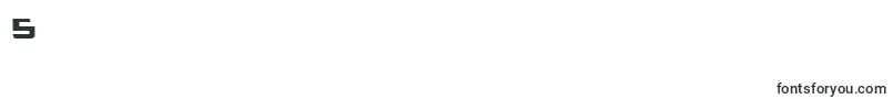 Czcionka WarEagleBold – czcionki cyfry 5