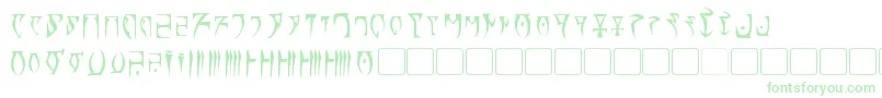 Daedra Font – Green Fonts