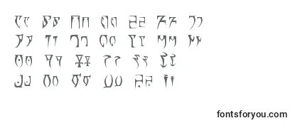 Обзор шрифта Daedra