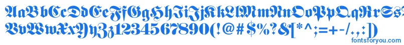 Fettefraktur Font – Blue Fonts