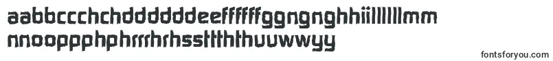 Шрифт DigitalrandomXboldRegular – валлийские шрифты