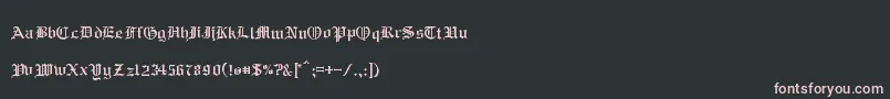 RmAlbion Font – Pink Fonts on Black Background