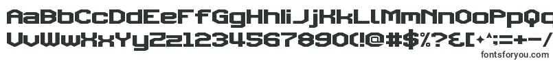 Шрифт TriggeringFanfares – шрифты для логотипов