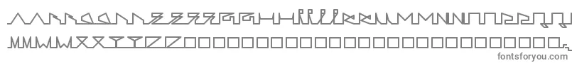 Шрифт LifeSLines – серые шрифты на белом фоне