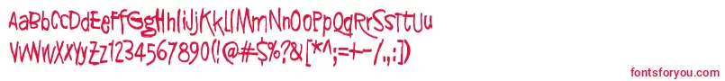 SyntinenIhminenOnKaunisIhminen Font – Red Fonts