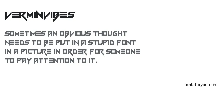 VerminVibes Font