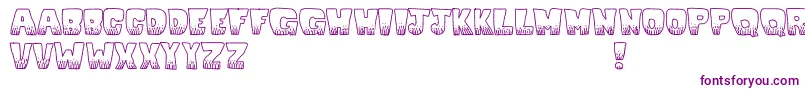 Kablooie-fontti – violetit fontit