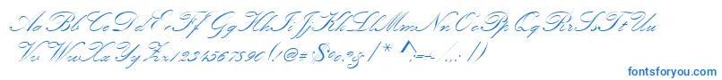 Kunstlerschreibschdmed Font – Blue Fonts