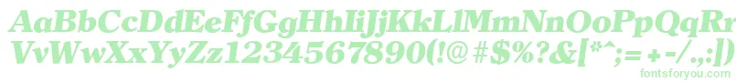 ClearfaceserialHeavyItalic Font – Green Fonts