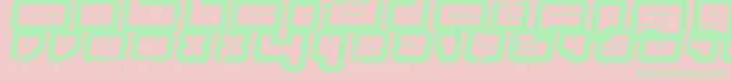 Подробнее о шрифте ProjectsFenotype Шрифт ProjectsFenotype – зелёные шрифты на розовом фоне