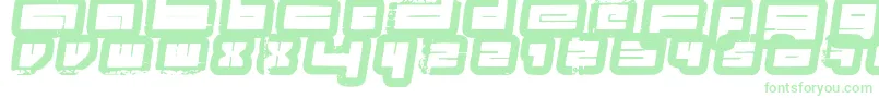 フォントProjectsFenotype – 白い背景に緑のフォント