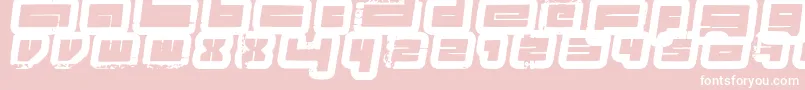 fuente ProjectsFenotype – Fuentes Blancas Sobre Fondo Rosa