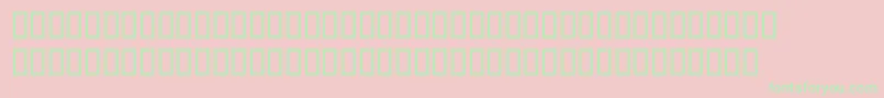 PerpetuaExpert Font – Green Fonts on Pink Background