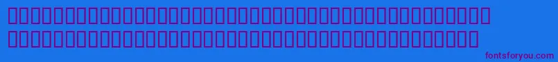 PerpetuaExpert Font – Purple Fonts on Blue Background