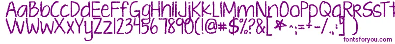 Kgtenthousandreasons Font – Purple Fonts