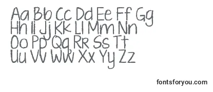 Kgtenthousandreasons Font