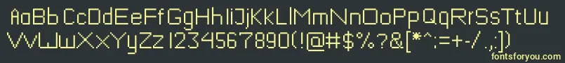 Más sobre la fuente Mushroomfont fuente Mushroomfont – Fuentes Amarillas Sobre Fondo Negro