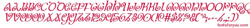 Theshireci Font – Red Fonts
