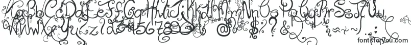 Шрифт HolidayHome – шрифты, начинающиеся на H