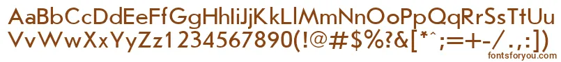 JournalSansserifPlain.001.001 Font – Brown Fonts on White Background