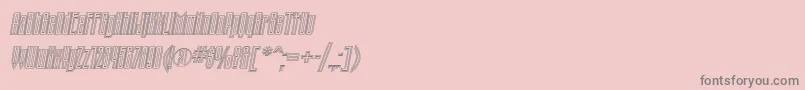 En savoir plus sur la police TauernecItalic Police TauernecItalic – polices grises sur fond rose