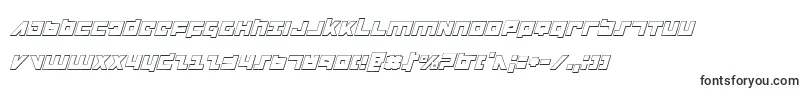 FlightCorps3DItalic Font – Monospaced Fonts