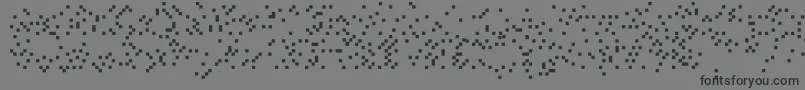 Iswastedalias Font – Black Fonts on Gray Background