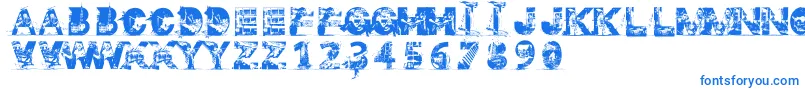 Gaza Font – Blue Fonts