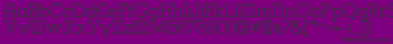 K22KarnakDeco Font – Black Fonts on Purple Background