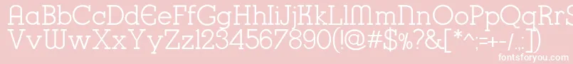 K22KarnakDeco Font – White Fonts on Pink Background