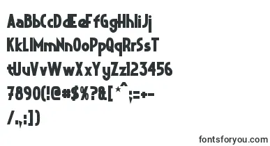  CrystalDecoBold font