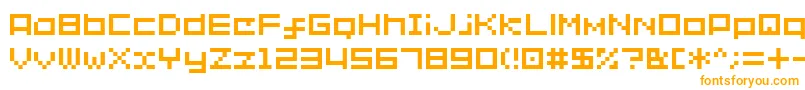 Шрифт Sg02 – оранжевые шрифты