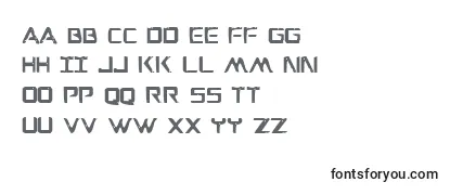 WarEagleCondensed Font