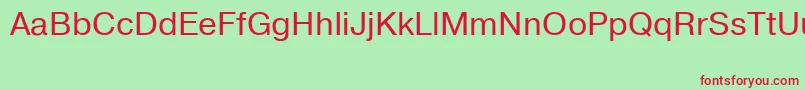 Pragmaticatt Font – Red Fonts on Green Background
